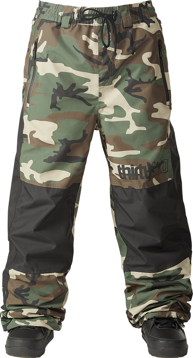 MEN'S SWEEPER PANT - BLACK/CAMO / S