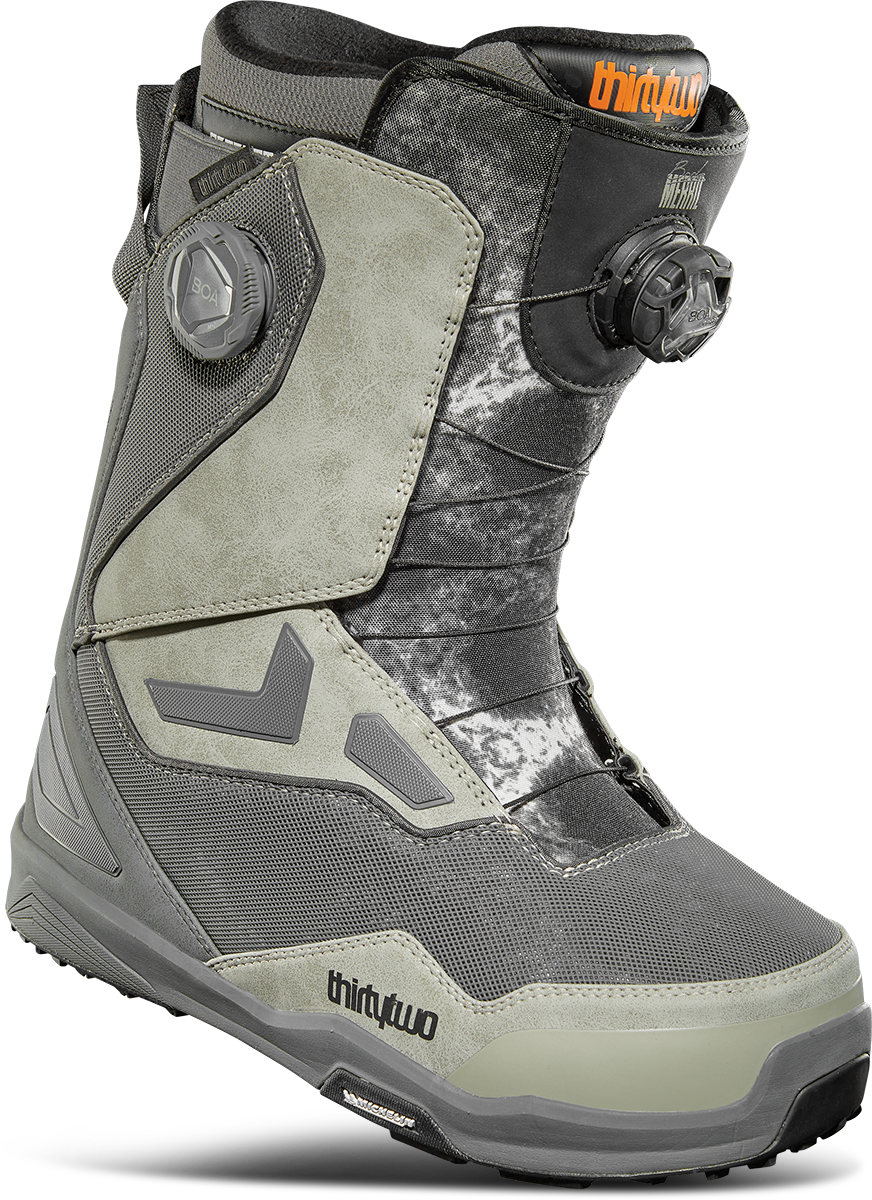 MEN'S TM-2 DOUBLE BOA® WIDE X MERRILL SNOWBOARD BOOTS - GREY / 9