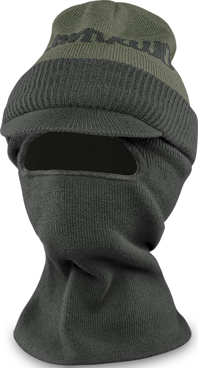 KNIT VISOR BALACLAVA