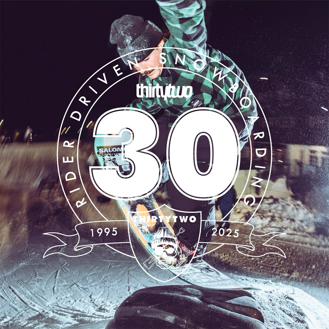 CELEBRATE 30 YEARS OF RIDER DRIVEN SNOWBOARDING