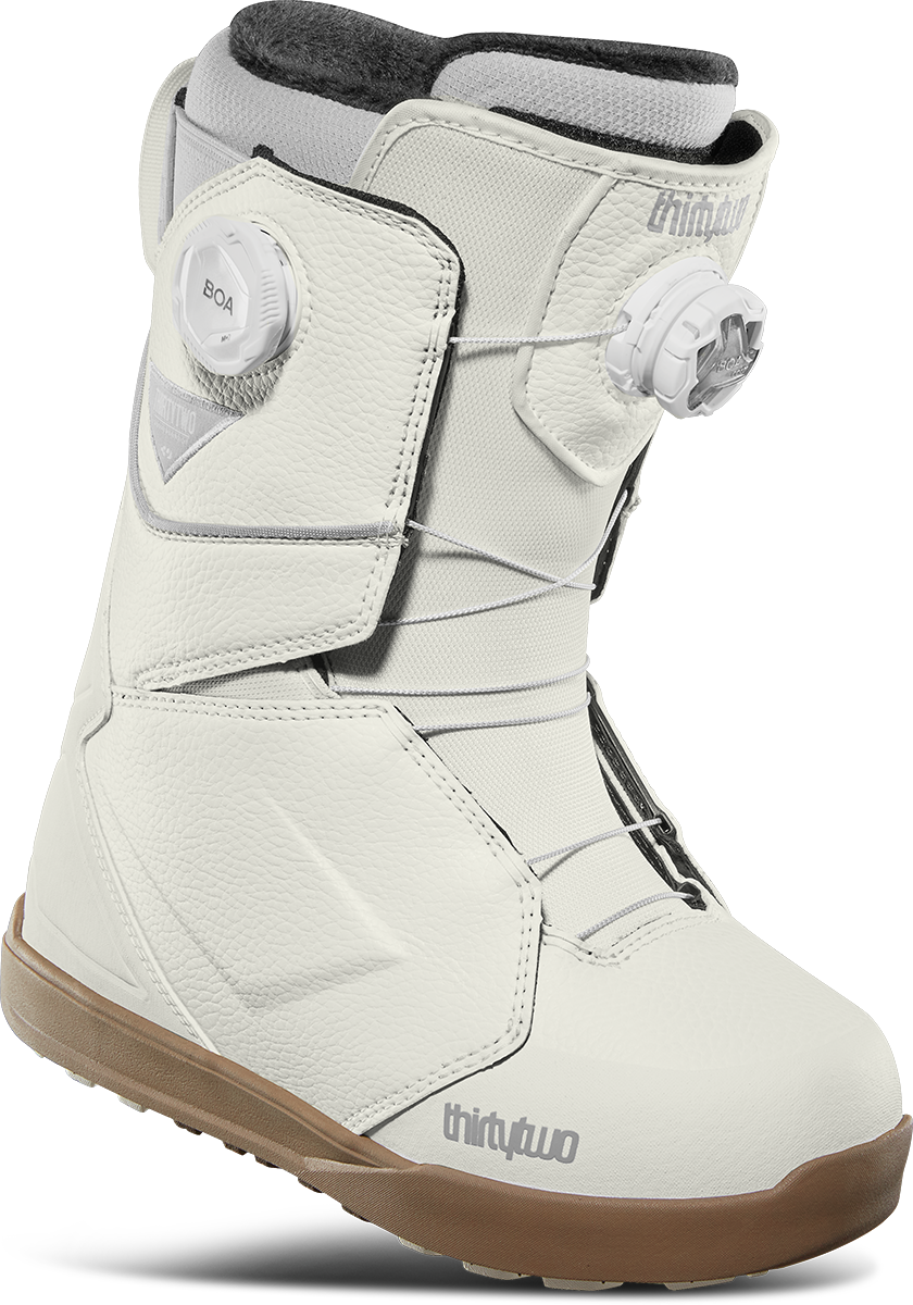 WOMEN'S LASHED DOUBLE BOA® SNOWBOARD BOOTS - BONE / 9